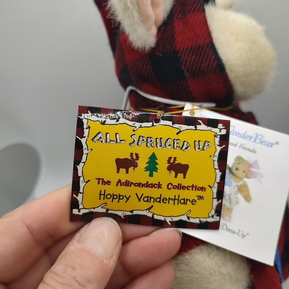 Hoppy Vanderhare "All Spruced Up" Rabbit - The Adirondack Collection! - Picture 9 of 10